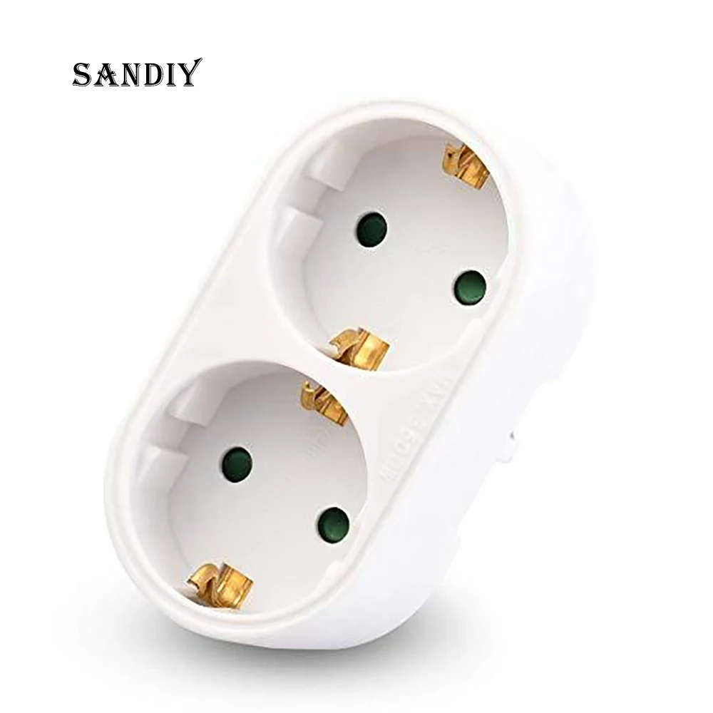 Новое расширение удобное преобразование немецкая штепсельная вилка тройная