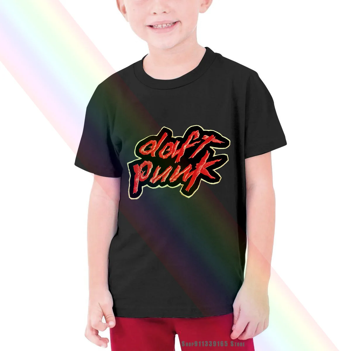 Детская футболка с логотипом для домашнего задания Daft Punk эксклюзивный Забавный