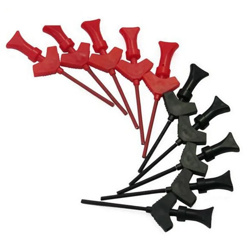 P5003 10 шт. мини захват Smd Ic Тест Крюк Клип Датчик перемычки Логический анализатор