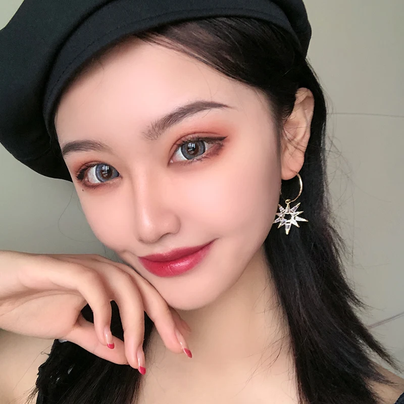 Серьги 2019 новые модные женские ботинки на платформе чувство микро