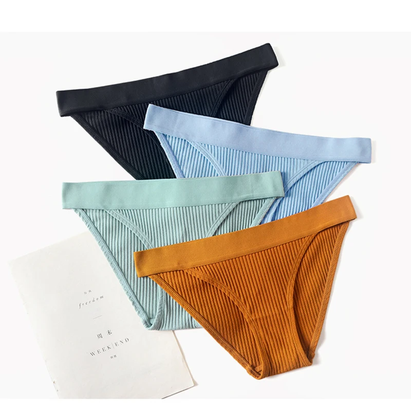 Сексуальные женские хлопковые трусики нижнее белье бесшовные для йоги фитнеса T