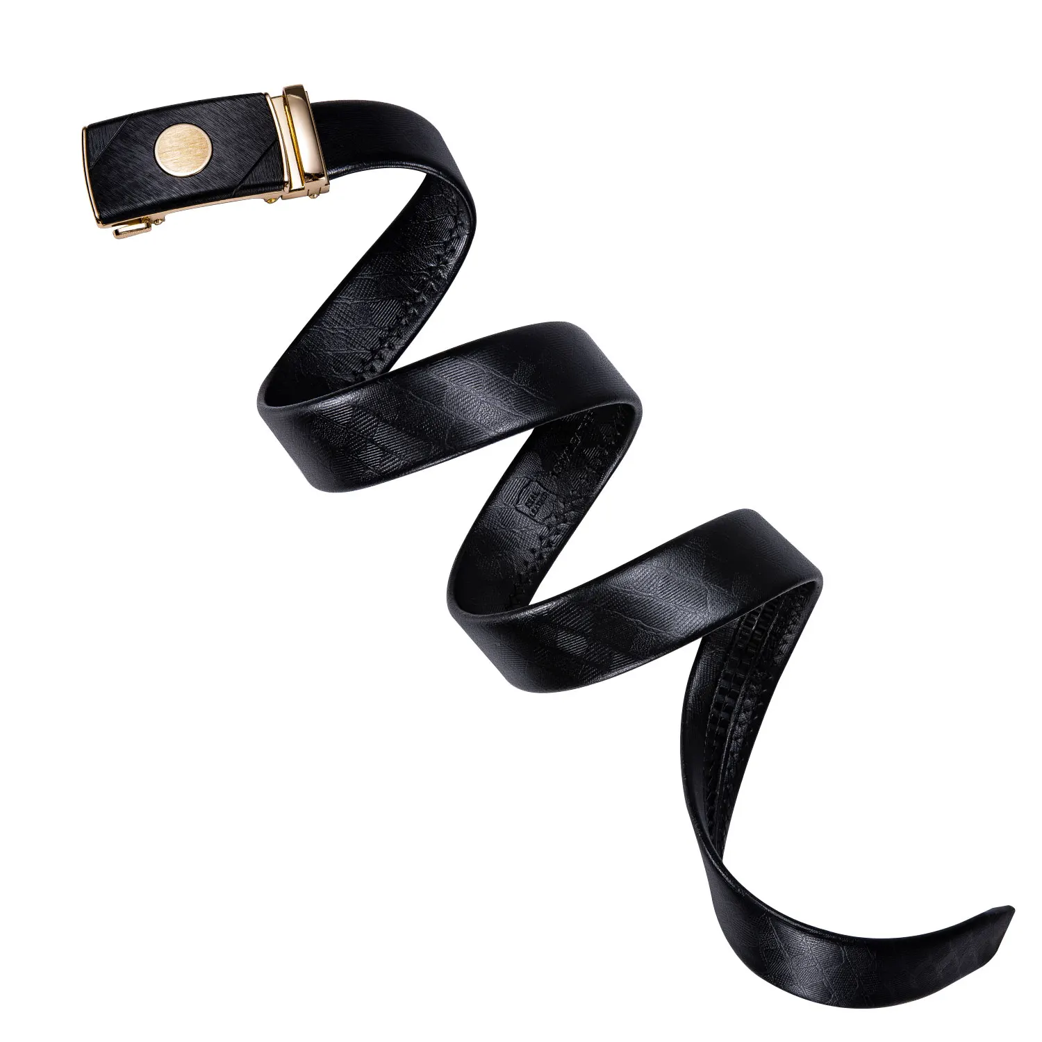 Дизайнерский ремень для мужчин из воловьей кожи натуральной с автоматической