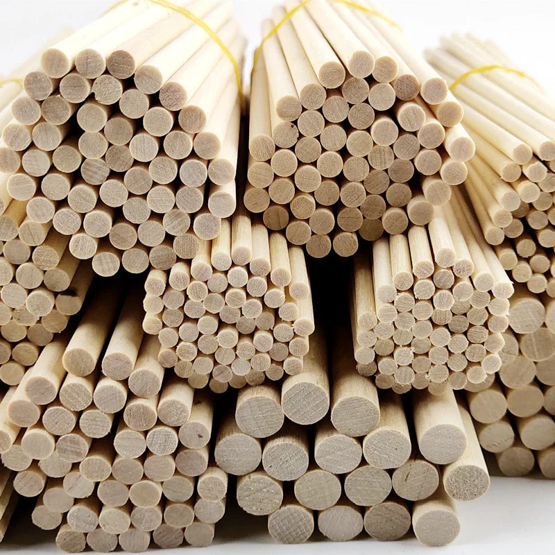 Круглая деревянная ручка для поделок Еда эскимо и изготовление модельного ряда