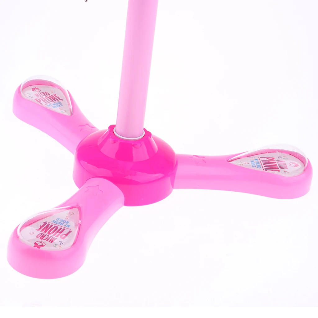 Детский диско-караоке с регулируемым микрофоном и подставкой для динамиков