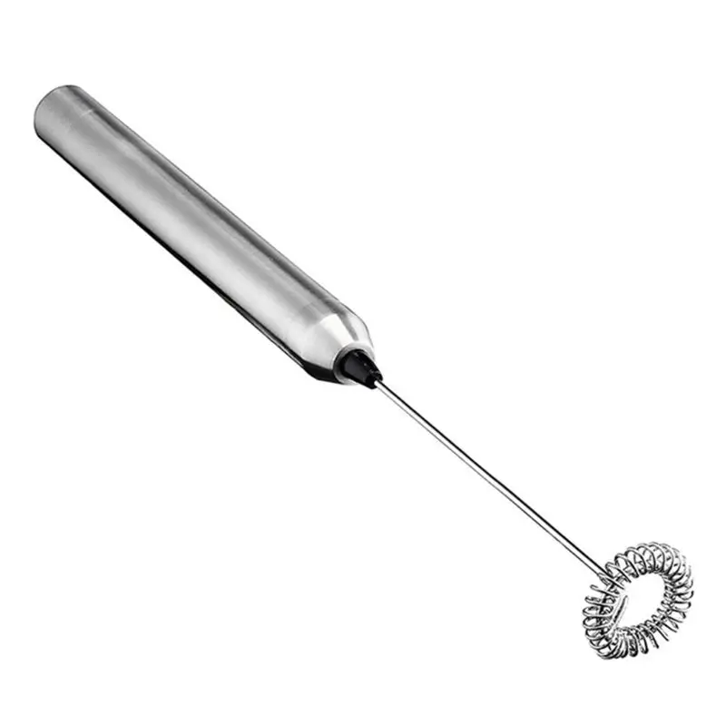 

Stainless Steel Milk Frother Electric Handheld Mixer Blender Milk Foamer Maker U1JE