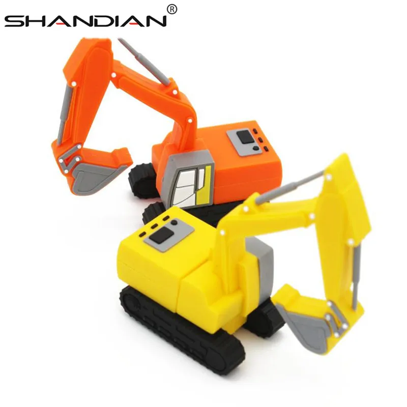 SHANDIAN usb палка экскаватор USB флэш накопитель автомобили ручка привод 4 ГБ 8 16 32 64