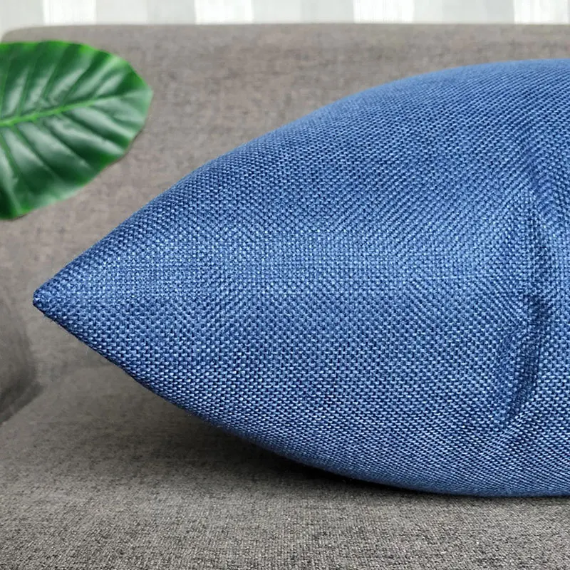 Чехол для подушки прямоугольной формы однотонный чехол гостиной 30x50 см Диванный
