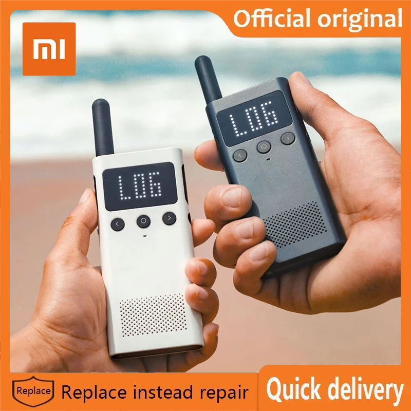 

Умная рация Xiaomi Mi Walkie Talkie 1S с FM-радио, FM-радио, в режиме ожидания