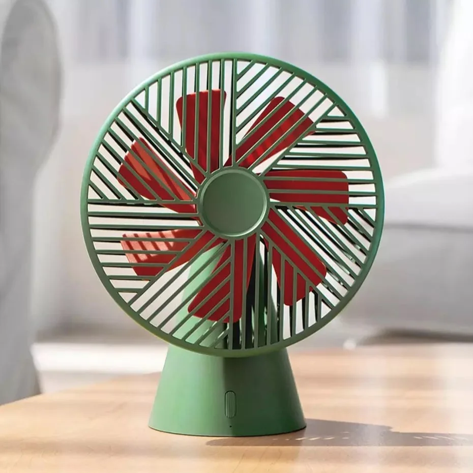 

Xiaomi Sothing Desktop Fan 4000mAh Mini USB Fan Rechargeable Hand Fan Cooling Removable Super Wind Silent Fan Air Cooler Home