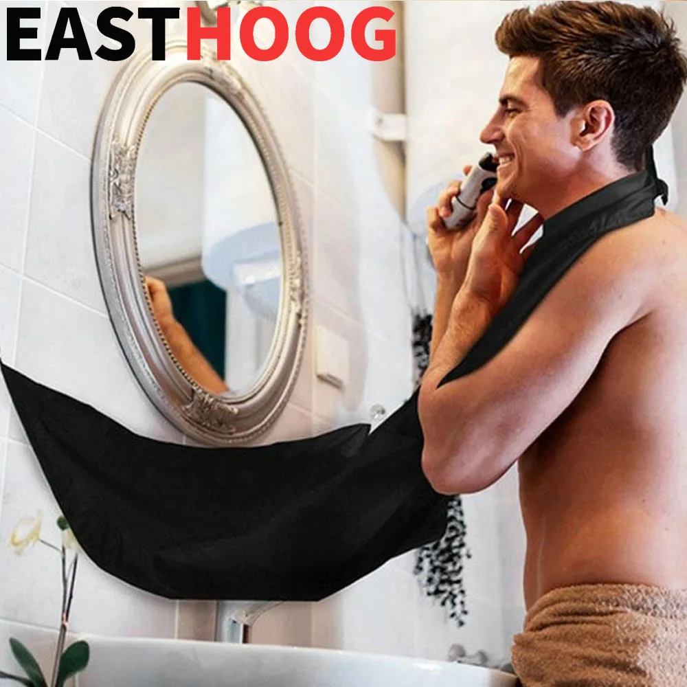 Полиэфирный Водонепроницаемый черный Мужской фартук для ванной комнаты мужской