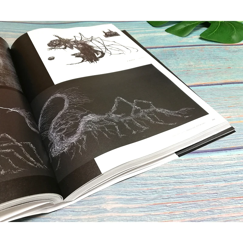 

New Bloodborne Blood Curse Japanese Art Illustration Set Chinese Original Blood Borne Student Game Book Comic Book For Adult