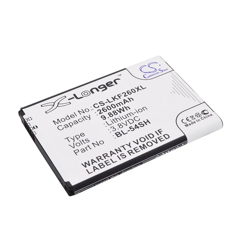 CameronSino для LG Bello 2 Dual II D331 D373 D405N D410 D722 D722K D724 BL-54SG BL-54SH F520 G2 G3 Beat батарея | Мобильные