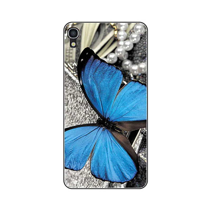 Чехол для телефона Alcatel Idol 4 6055 мягкий TPU чехол One Touch 3 6045 6039 модный рельеф
