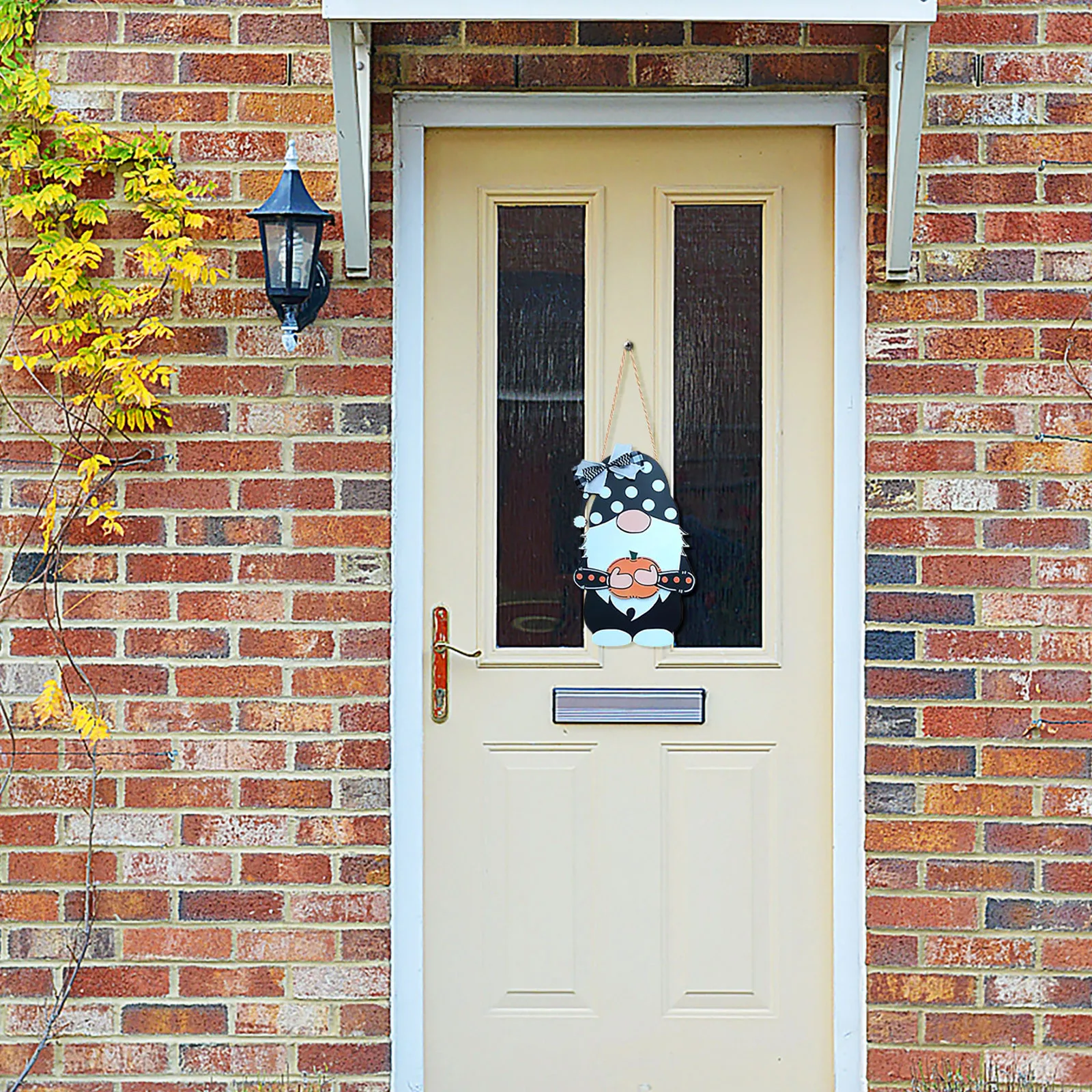 

Gnome Door Hanger Seasonal Welcome Sign With Interchangeable Holiday Pieces For Front Door Porch Hanging Handmade Wall Decor