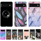 Силиконовый чехол для Google Pixel 6, роскошный гибкий чехол на Pixel 6Pro, мягкий ультратонкий ударопрочный чехол из ТПУ с полной защитой