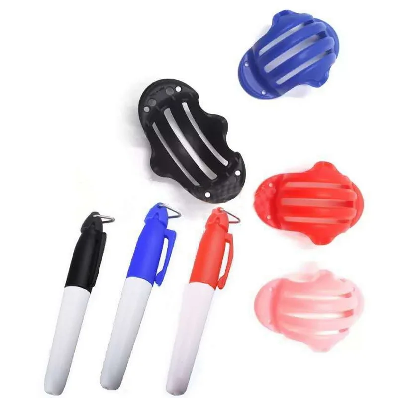 Линейка для игры в гольф с зажимом маркер шаблон выравнивания линий инструмент