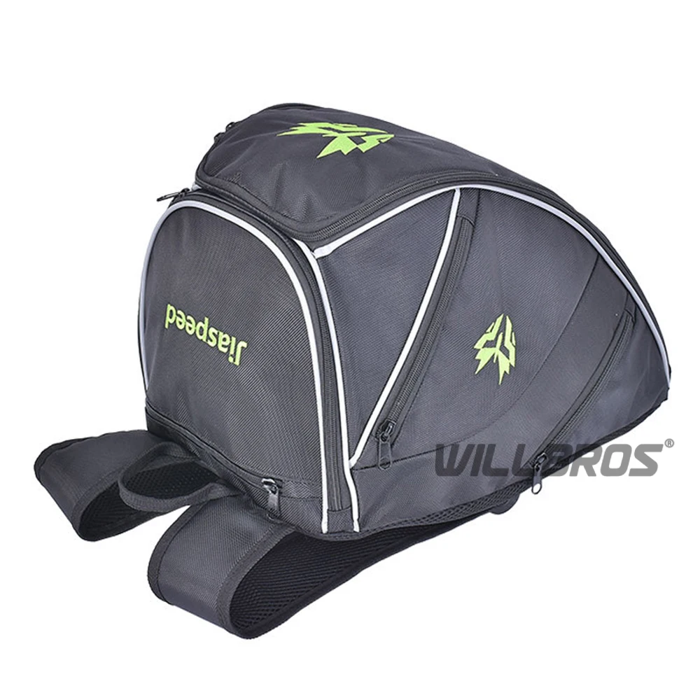 

Motorcycle Helmet Bag Motorbike Reflective Safety Backpack Outdoor Back Seat Bags Motorcycle Scooter Riding Bag For Men
