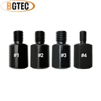 bgtec 1pc different thread diamond core bits adapter m14 to m10 or m14 to 58 or 58 to m14 grinding wheel connection converter
