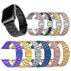 Ремешок из нержавеющей стали для Apple Watch 6 5 4 3 2 1 Band 42 мм 38 мм 40 мм 44 мм