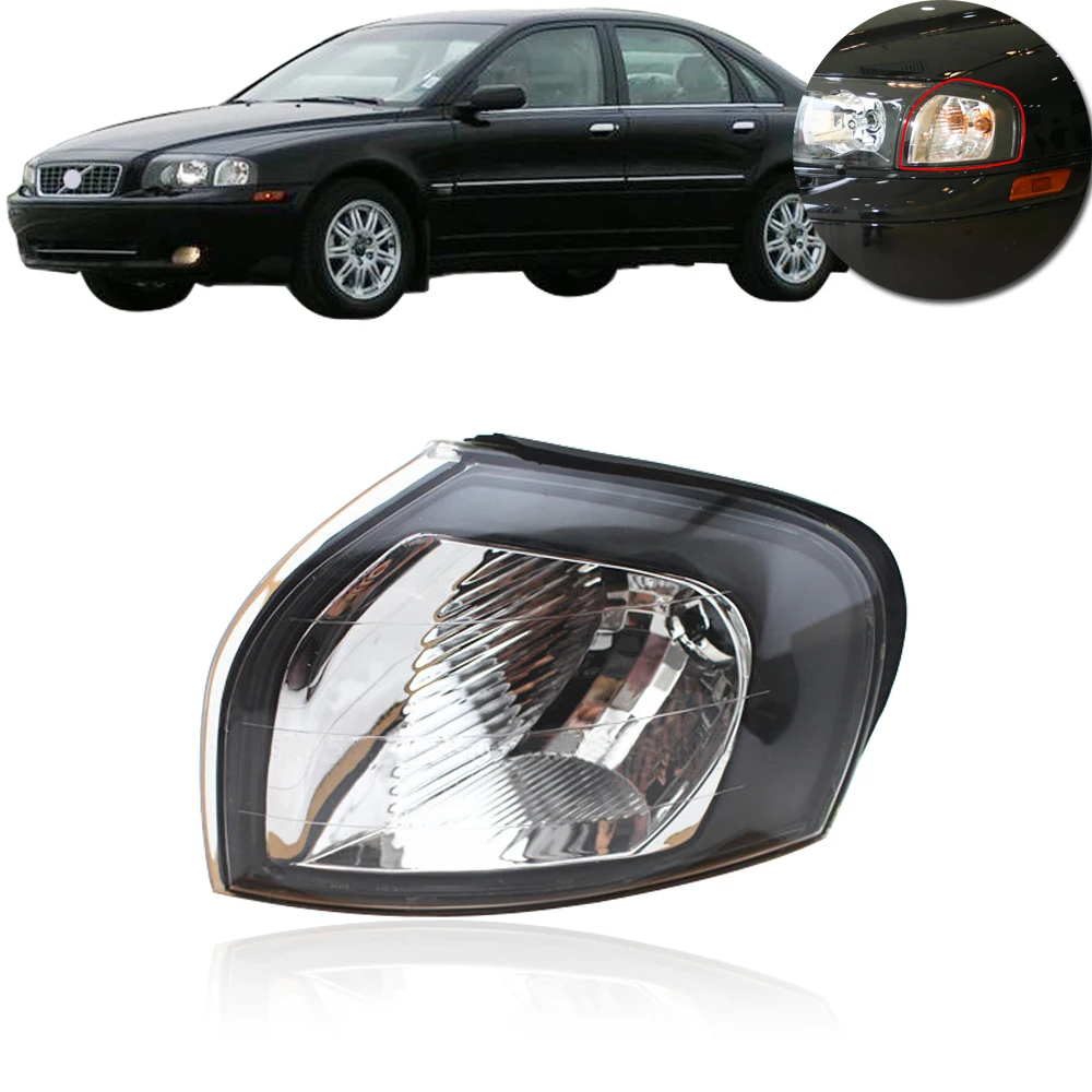 CAPQX передняя фара габаритный фонарь для Volvo S80 1999 2000 2002 2005 2006 угловой указатель
