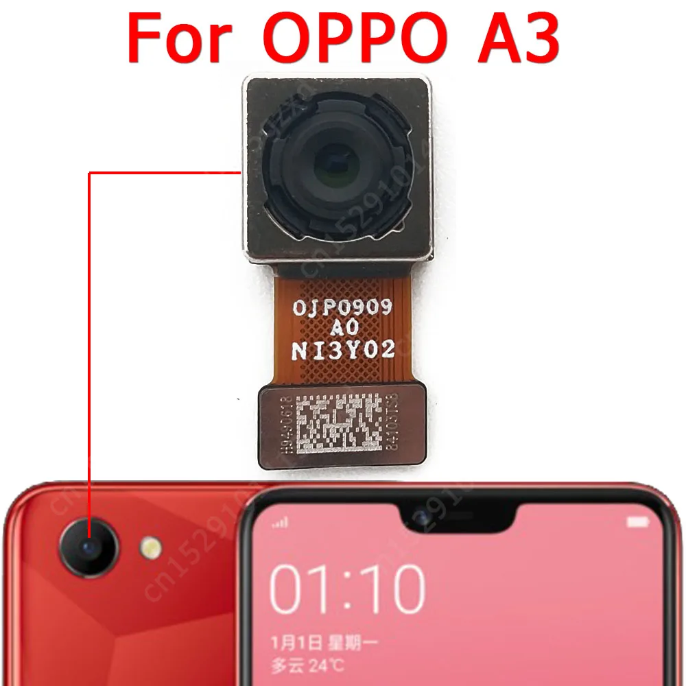 

Original Rear Back Camera For OPPO A3 Main Backside Big Camera Module Flex Cable Replacement Repair Spare Parts
