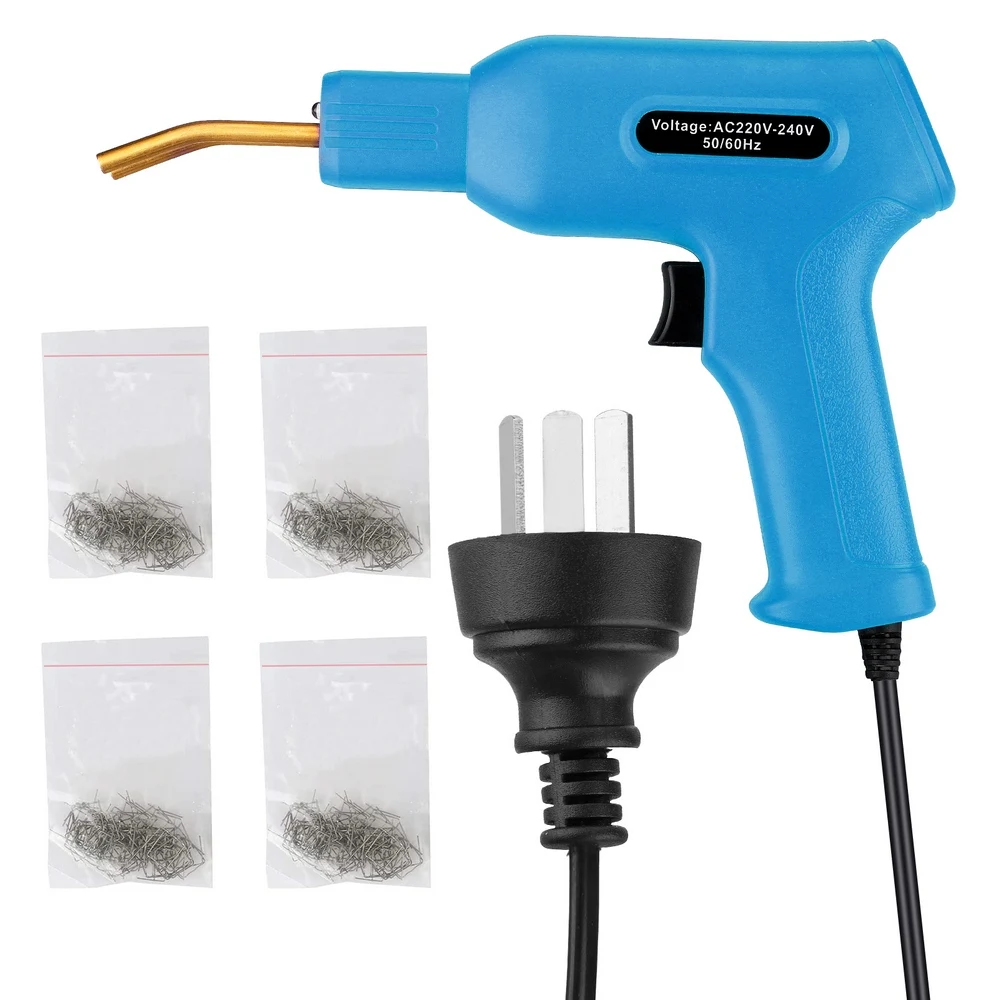 

50W Plastics Welding Machine Soldering Iron Plastic Staple PVC Repairing Hot Stapler Garage Tool Car Bumper Welding Machine