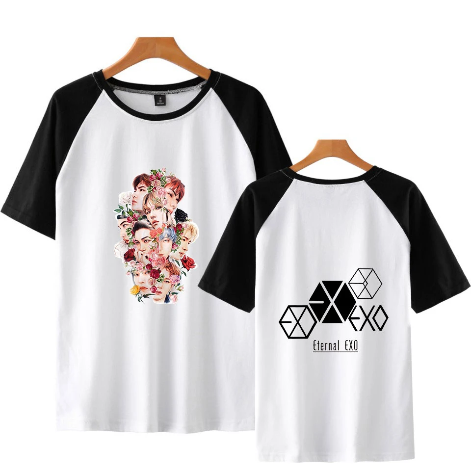 2019 EXO PLANET #5 Футболка Хлопковая женская Горячая Распродажа футболка повседневные