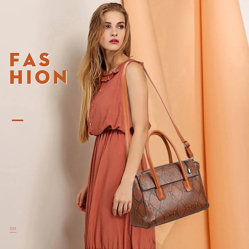 Женская дизайнерская сумка ведро 2020 роскошная Брендовая женская тоут из змеиной