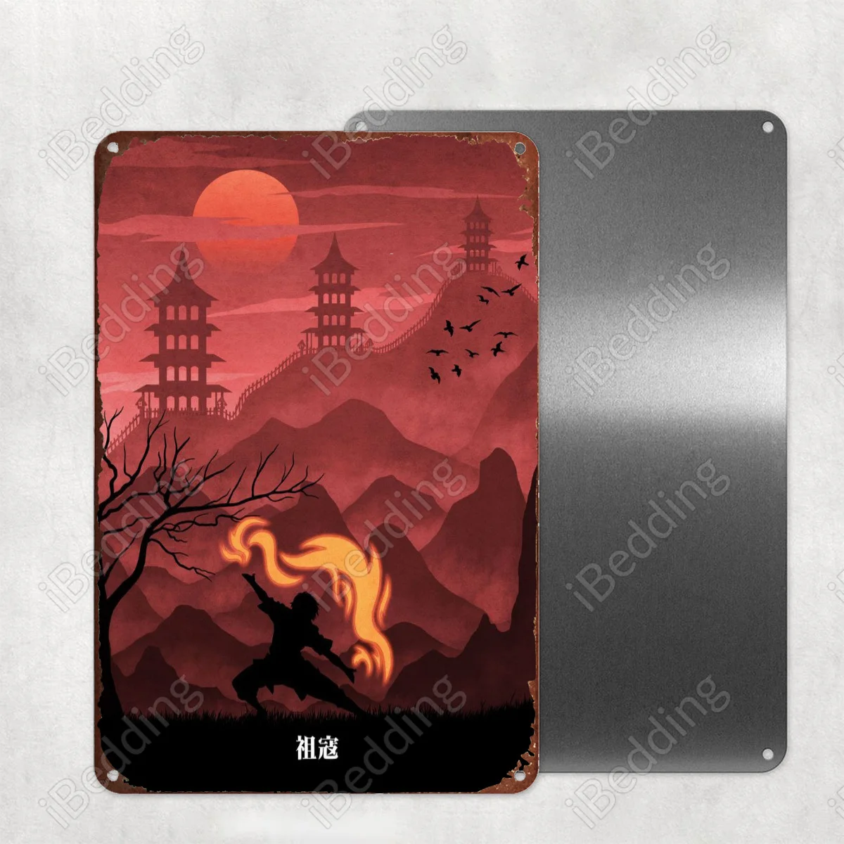 Аватар Zuko металлическая вывеска-плакат домашний декор для бара железная