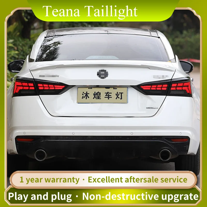 

For Nissan TEANA ALTIMA LED Tail Light 2019-2021 Back Lamp DRL Rear Turn Signal
