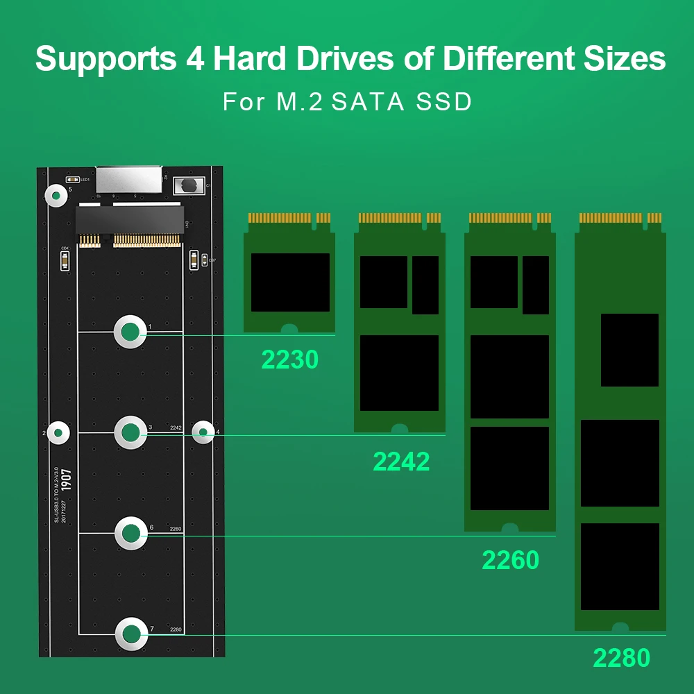 Rocketek M2 SSD чехол 5GPS M.2 к USB корпусу 3 0 адаптер для PCIE NGFF SATA M/B ключевой диск Box|Корпус
