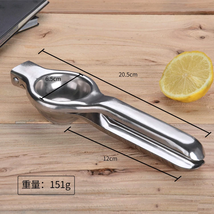 

Multifunctional Mini Lemon Squeezer Rust-Proof Stainless Steel Fruit Vegetable Hand Juicer Fast Handle Press Kitchen Tool