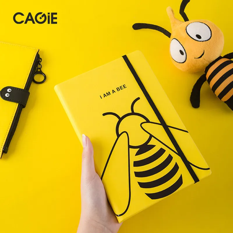Kawaii журнал портативный блокнот A5 Bee дневник планировщик ручной органайзер для