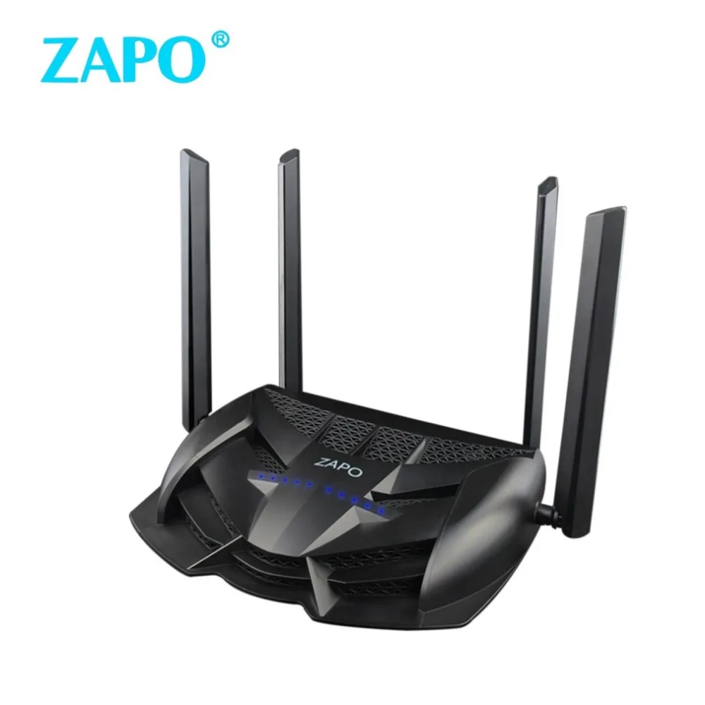 ZAPO 1200 м двухдиапазонный беспроводной игровой маршрутизатор Wifi повторитель AC