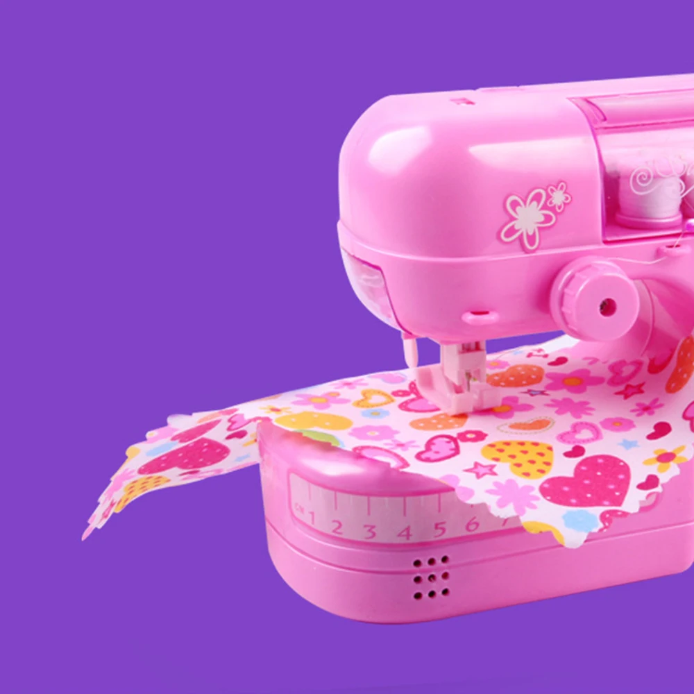Мини игрушечная швейная машина моделирование мелкая бытовая Детские ролевые