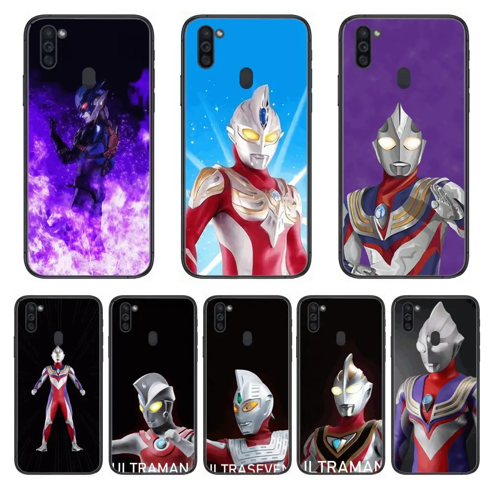 Горячая Ультрачеловек супер герой Mebius гигантский мобильный телефон чехол Корпус