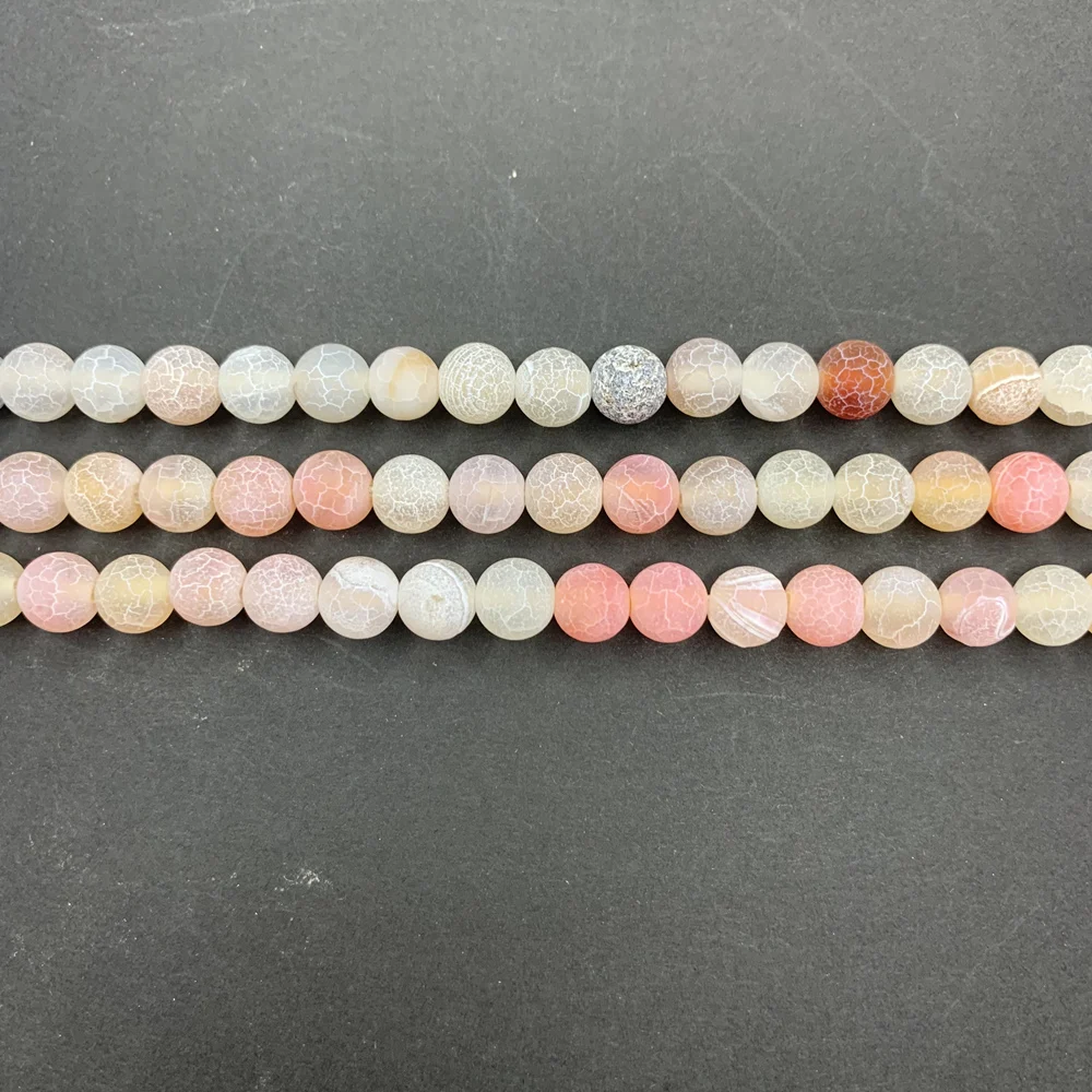 Финальная распродажа акция 8 мм Агаты натуральный камень Матовые Круглые бусины