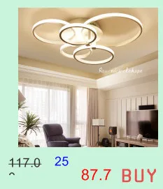Chandelierrec Moden светодиодный потолочный светильник Домашнее освещение светильники Алюминиевый AC85-265V потолочный светильник для гостиной спальни низкие потолки