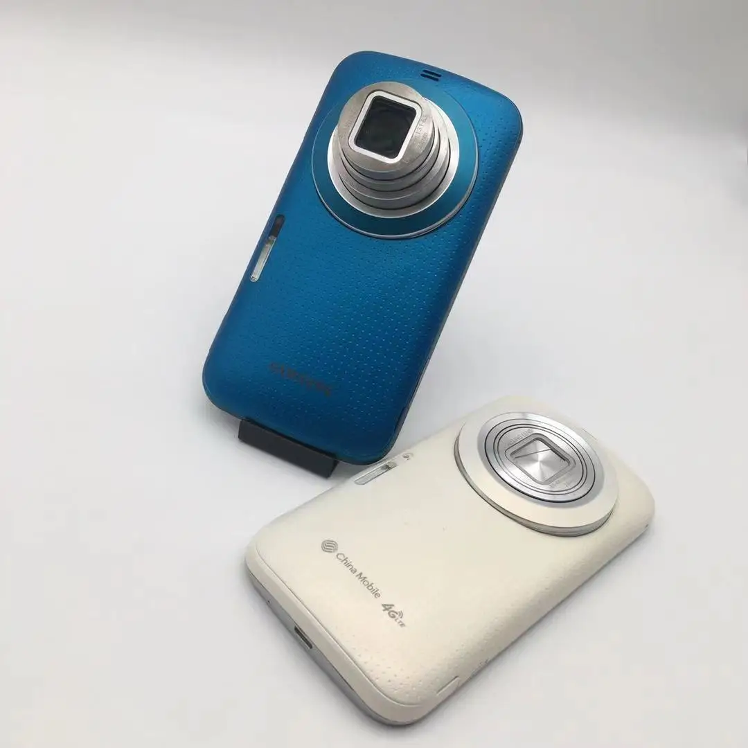 Ceny Samsung Galaxy K Zoom Odnowiony-oryginalny Odblokowany S5 Zoom LTE C115 Hexa-core 20.7 MP 8GB 2GB RAM 4.8 Cala 3G I LTE