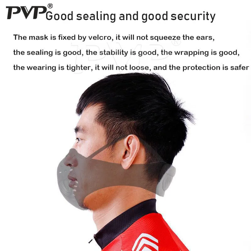 Маска с 1 сменной подушкой 2 выхлопных клапана дышащая многоразовая маска на