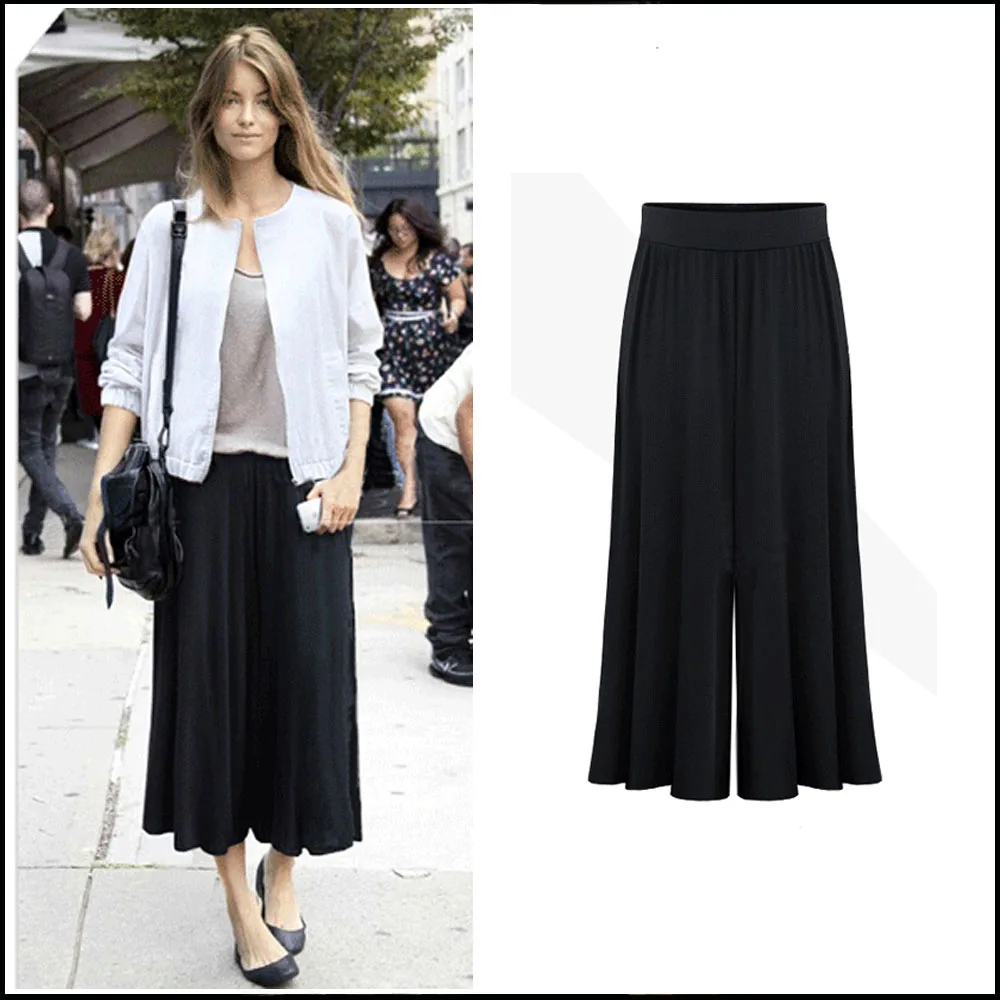 Женская свободная летняя одежда для офиса модель 2020 размера плюс женские брюки с