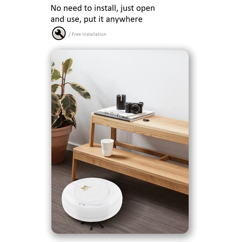 

Multifunctional Robot Vacuum Cleaner 3-In-1 Auto Rechargeable Smart Sweeping Robot Dry Wet Sweeping Vacuum Cleaner