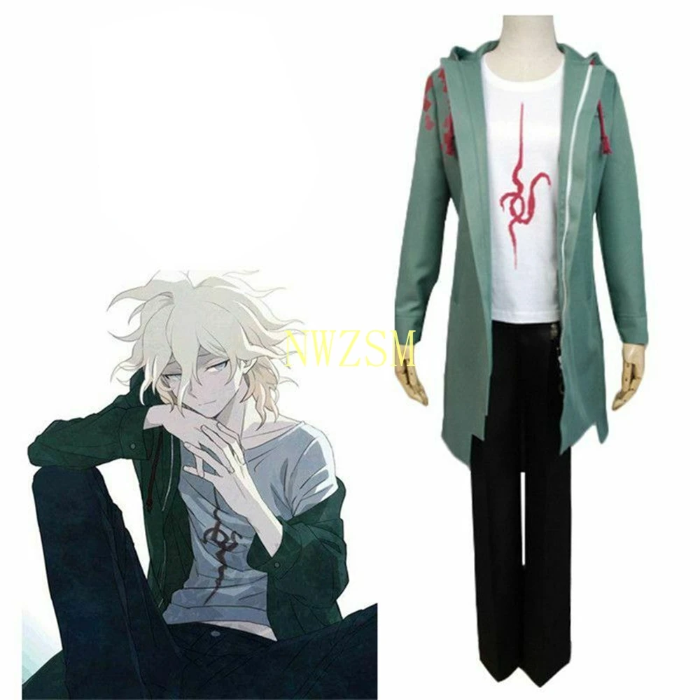 Куртка Мужская/женская из аниме Супер данганронпа 2 плащ костюм для косплея