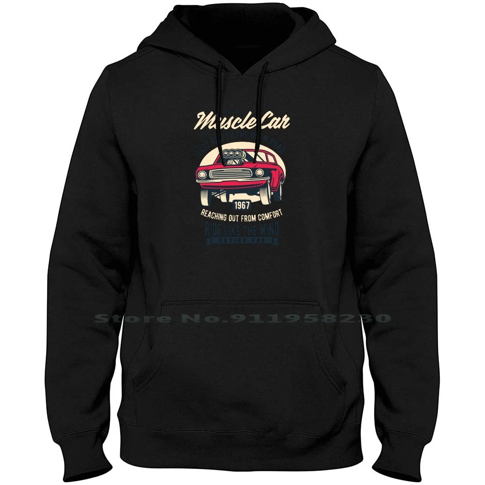 

Muscle Car Men Women Hoodie Sweater 6XL Big Size Cotton Muscle Car Cartoon Muscle Movie Comic Tage Game Usc Age Us Ny Me