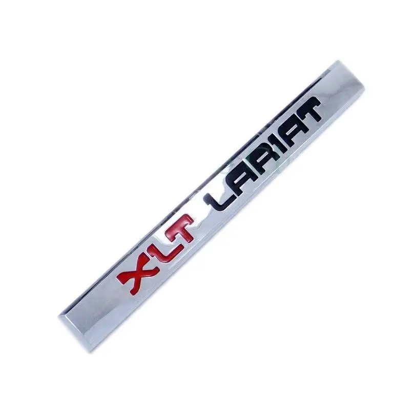 

1PC Free Shipping New Items ABS Plastic XLT LARIAT For F150 F250 F350 Auto Emblem Badge Sticker For F-150 F-250 F-350