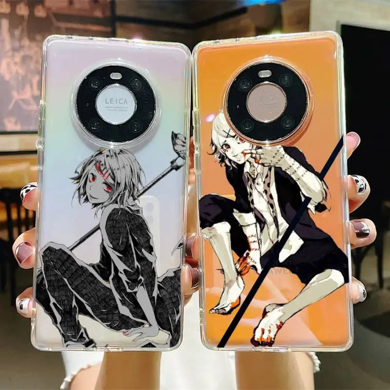 

anime JUUZOU SUZUYA Tokyo Ghouls Phone Case For Huawei P 20 30 pro lite Psmart 2019 Y5 6 7 Honor 8 10 i lite Mate 20lite