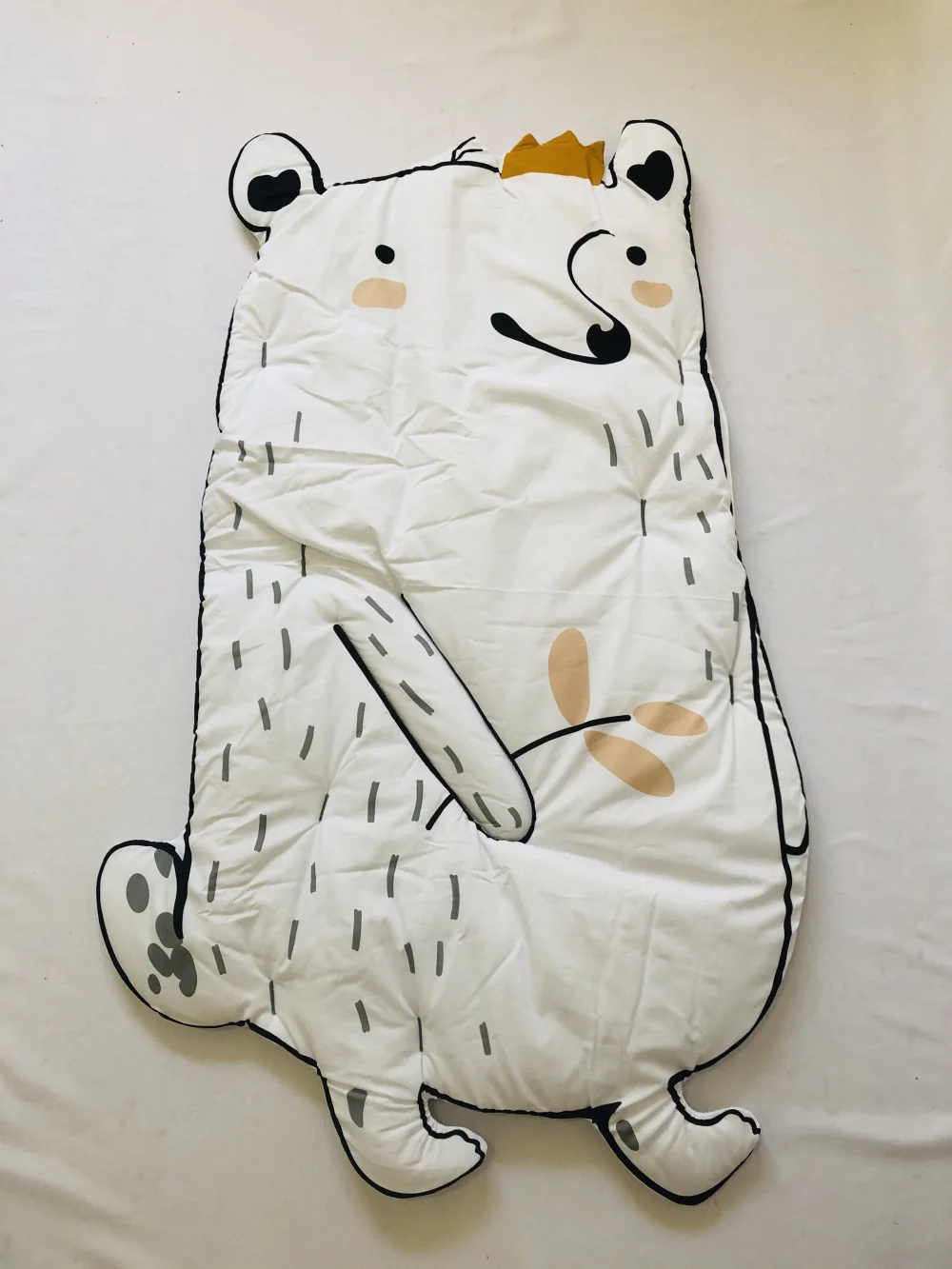 Thick Raccoon INS Белый Кролик енот игровой коврик детское одеяло утолщенный ползающий коврик игровой коврик - Цвет: Thick Raccoon
