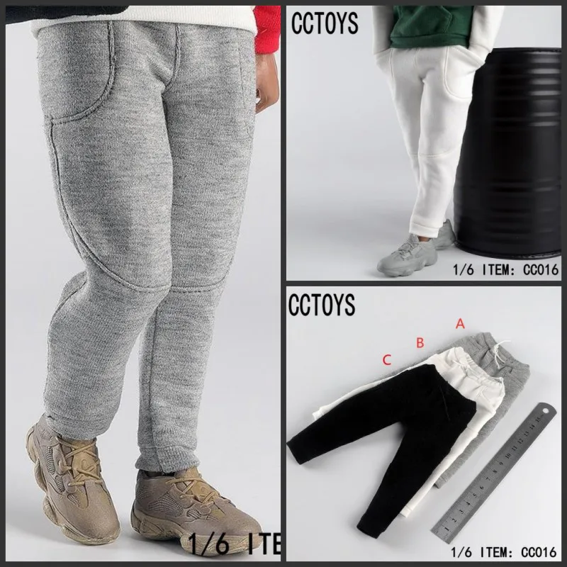 

New Arrival 1/6 Scale Model Trendy Fashion Man Male Sweaterpants CC016 For Usual 12 inch Doll Action Accessories