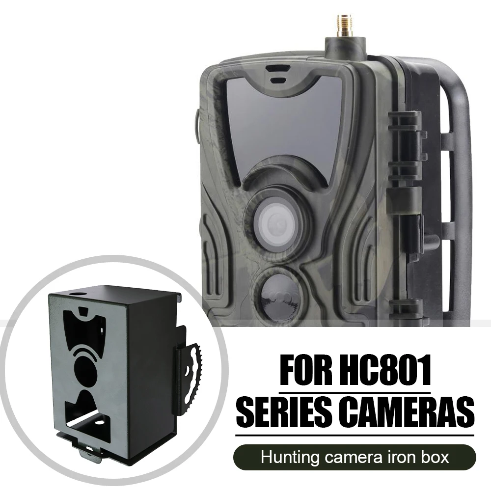 

Hunting Camera Protection Box Safety Box Security Metal Case Iron Lock Box For Suntekcam HC801LTEHC801G HC801M HC801A Series