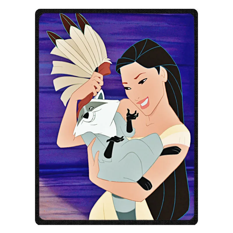 Теплое Флисовое одеяло Покахонтас супермягкая фланелевая Манта для